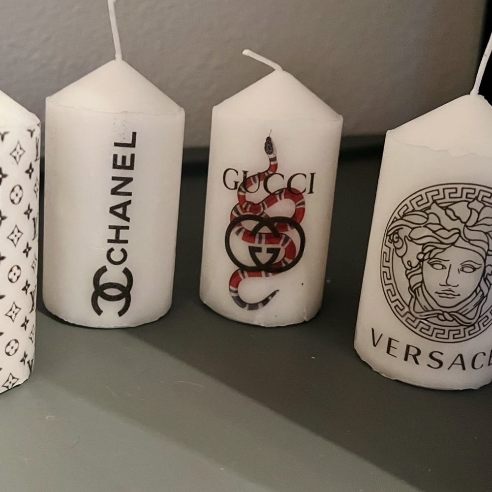 Custom - Set of Two (2) Custom Decorative Candles - Picture 9 of 12
